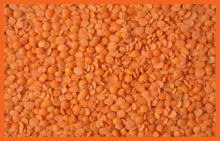 Red lentil or masoor dal face pack for fairness