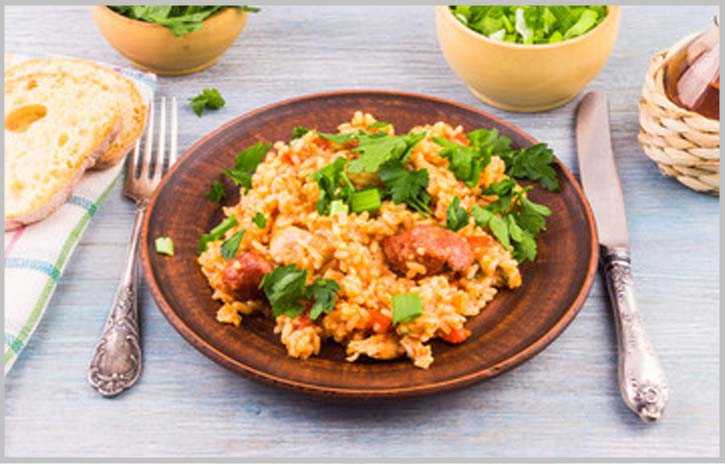 Spanish chicken rice