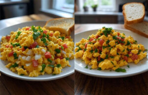 scramble eggs