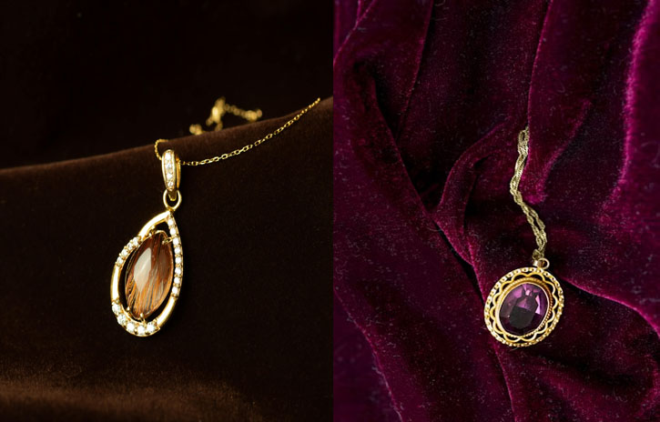 stone pendant